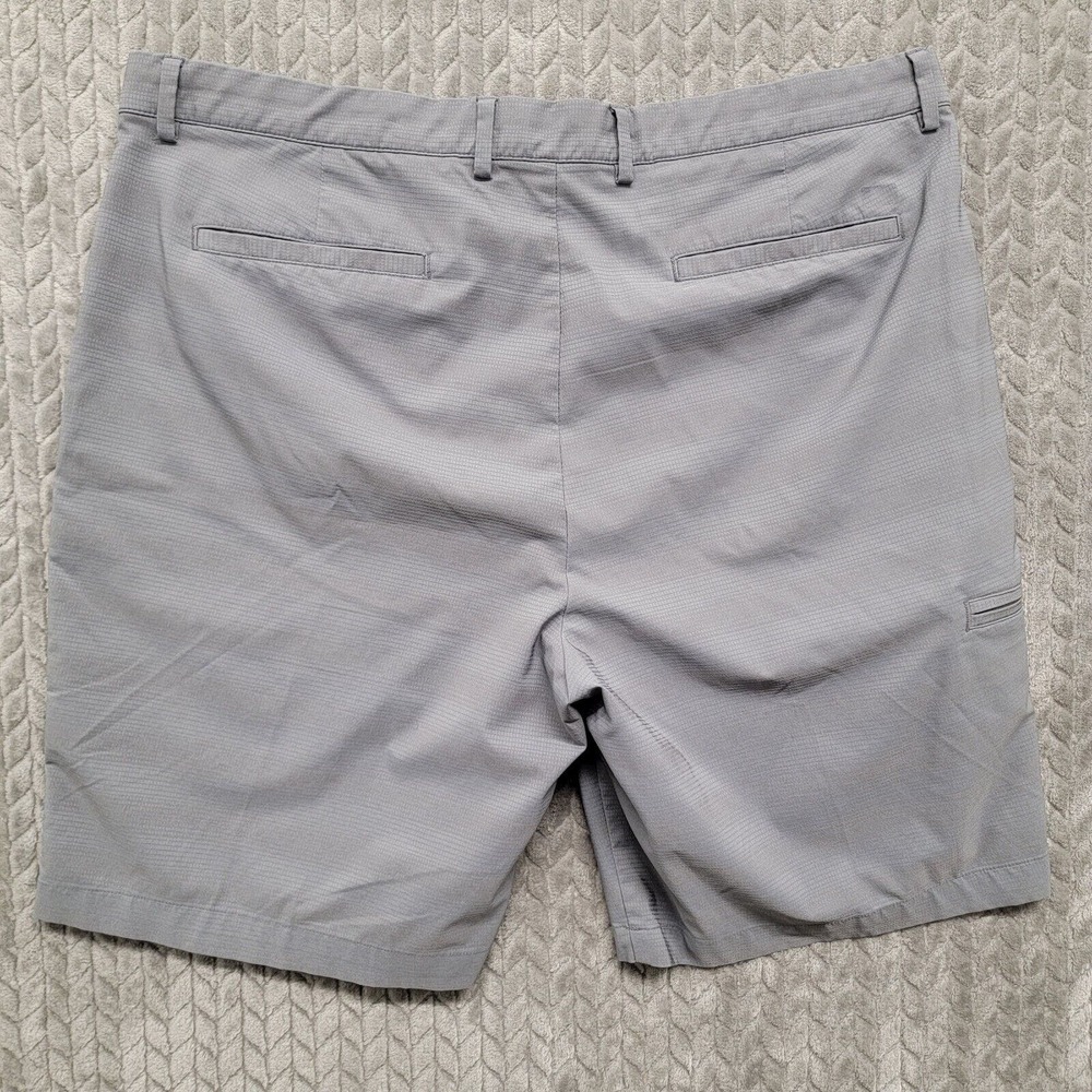Greg Norman Mens Golf Casual Walk Dad Shorts Size 38 Gray Shark Stretch - Picture 5 of 6